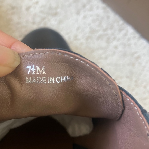 Paolo Anna Black Wedge Shoes Size 7.5 - Picture 13 of 15